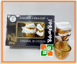 Gelas Air Zam Zam (Golden)