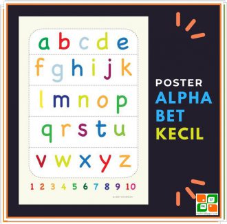 Poster Alphabet Kecil
