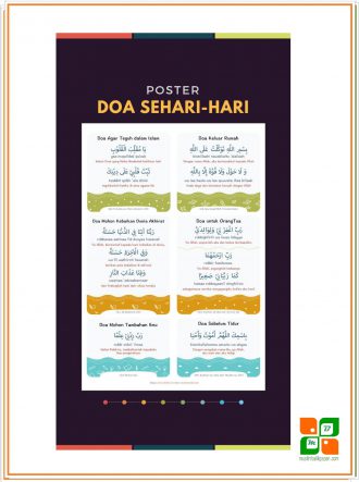 Poster Doa Sehari hari